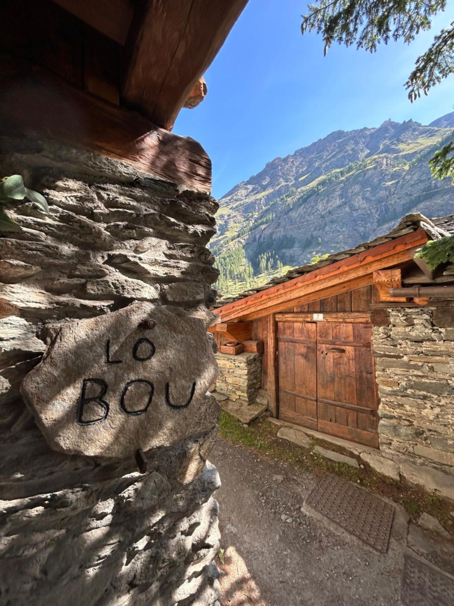 Appartamento Lo Bou Valsavarenche Buitenkant foto
